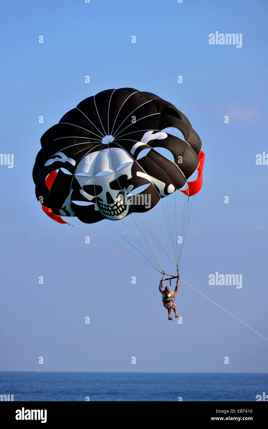 Parachute ascensionnel, France, Alpes Maritimes, Nice Banque D'Images