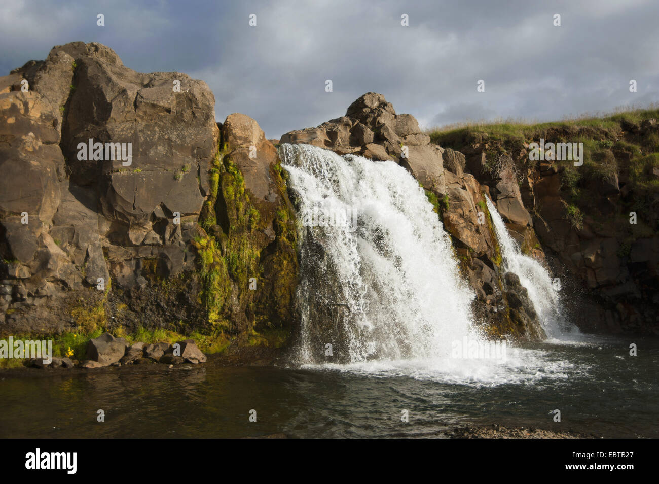 Kaldagil cascade, Islande, Reykir Banque D'Images