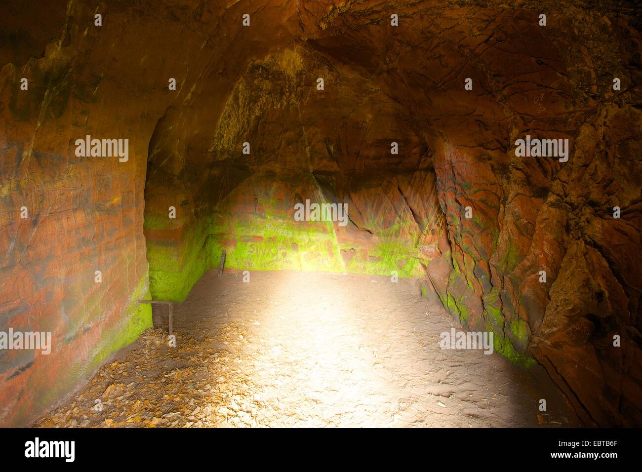 Lacy's Caves. Lacy Eden, Eden Valley, Cumbria, England, UK. Banque D'Images