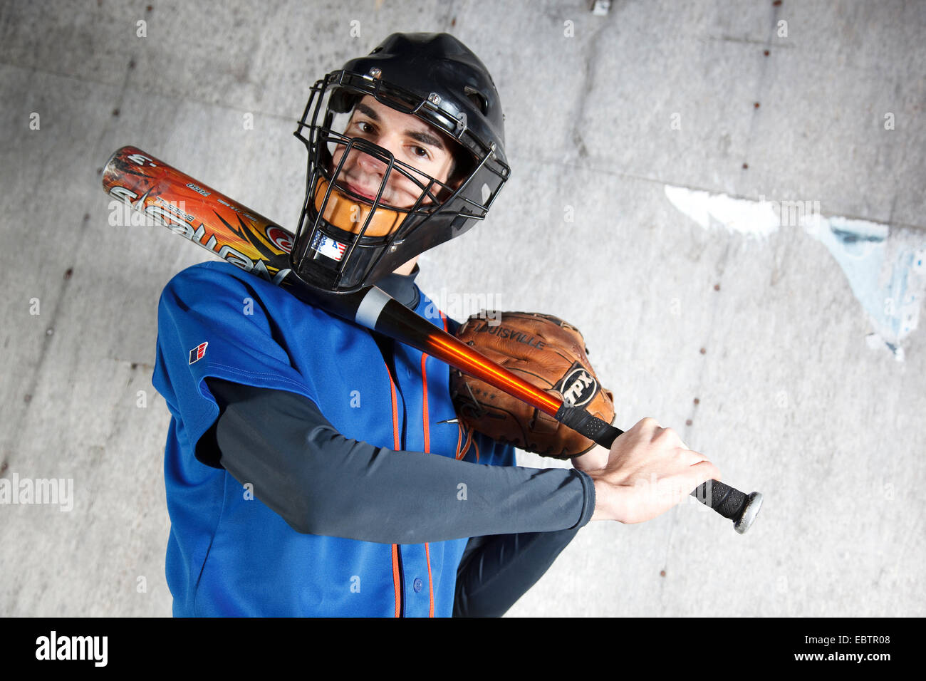 joueur de baseball Banque D'Images