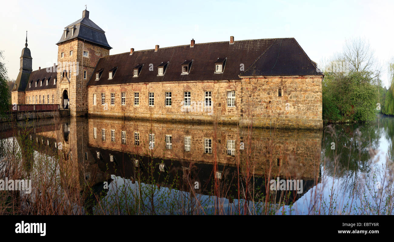 Château Lembeck, Allemagne, Rhénanie du Nord-Westphalie, Ruhr, Schmallenberg Banque D'Images