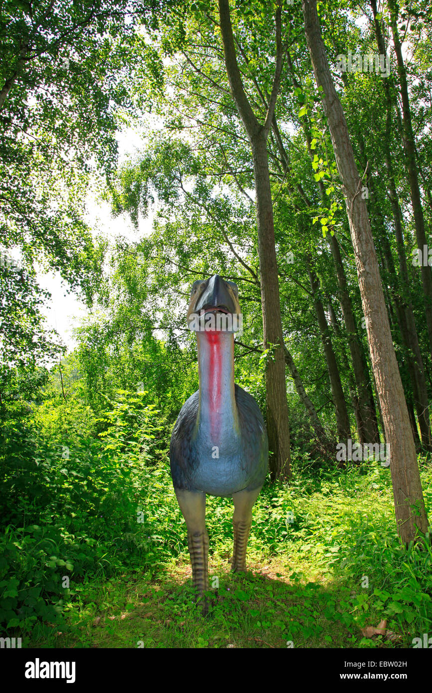 Diatryma Gastornis (Diatryma,), espèce de grand oiseau Banque D'Images