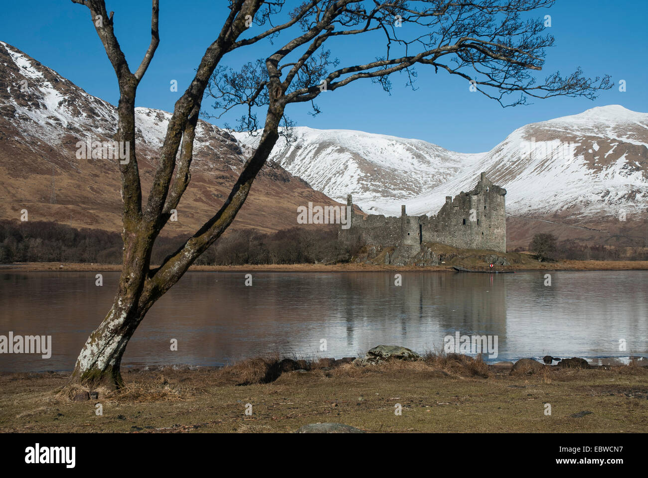Kilchurn Castle, Scotland Banque D'Images