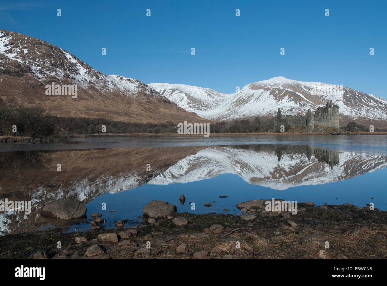 Kilchurn Castle, Scotland Banque D'Images