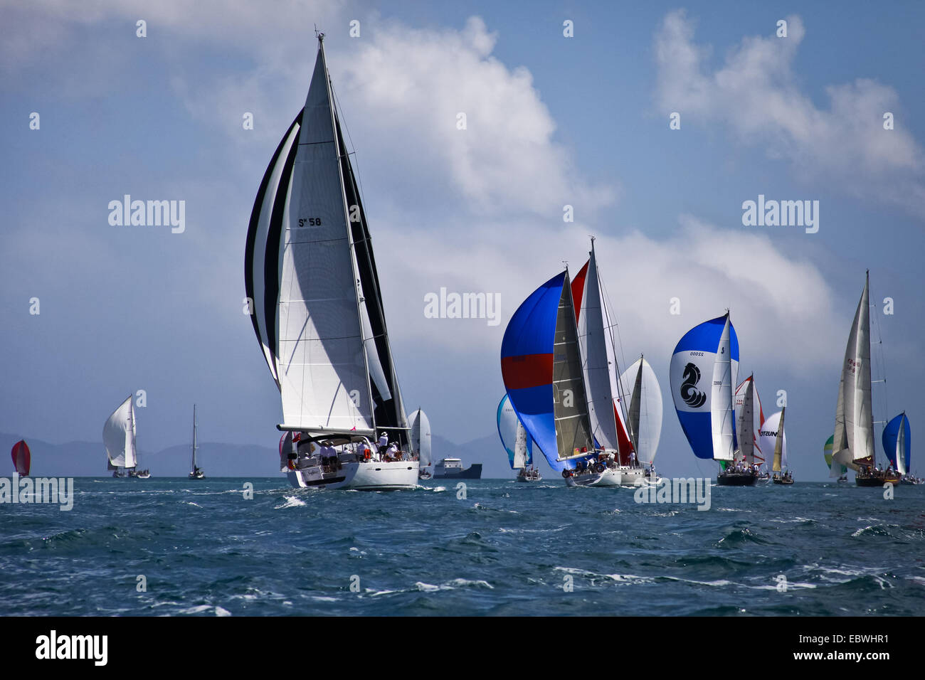 Course undersail Banque D'Images