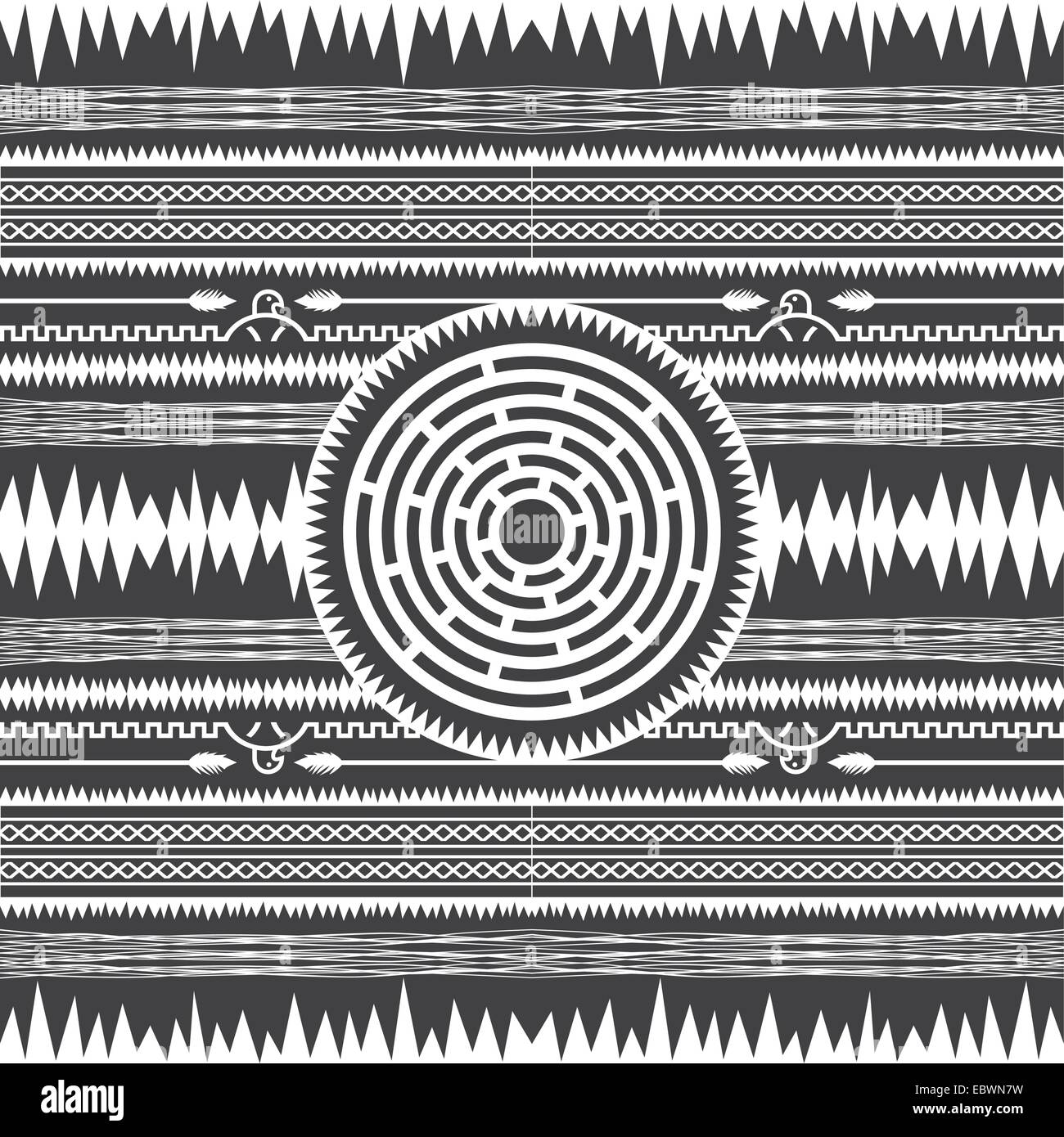 Modèle d'origine art Illustration de Vecteur