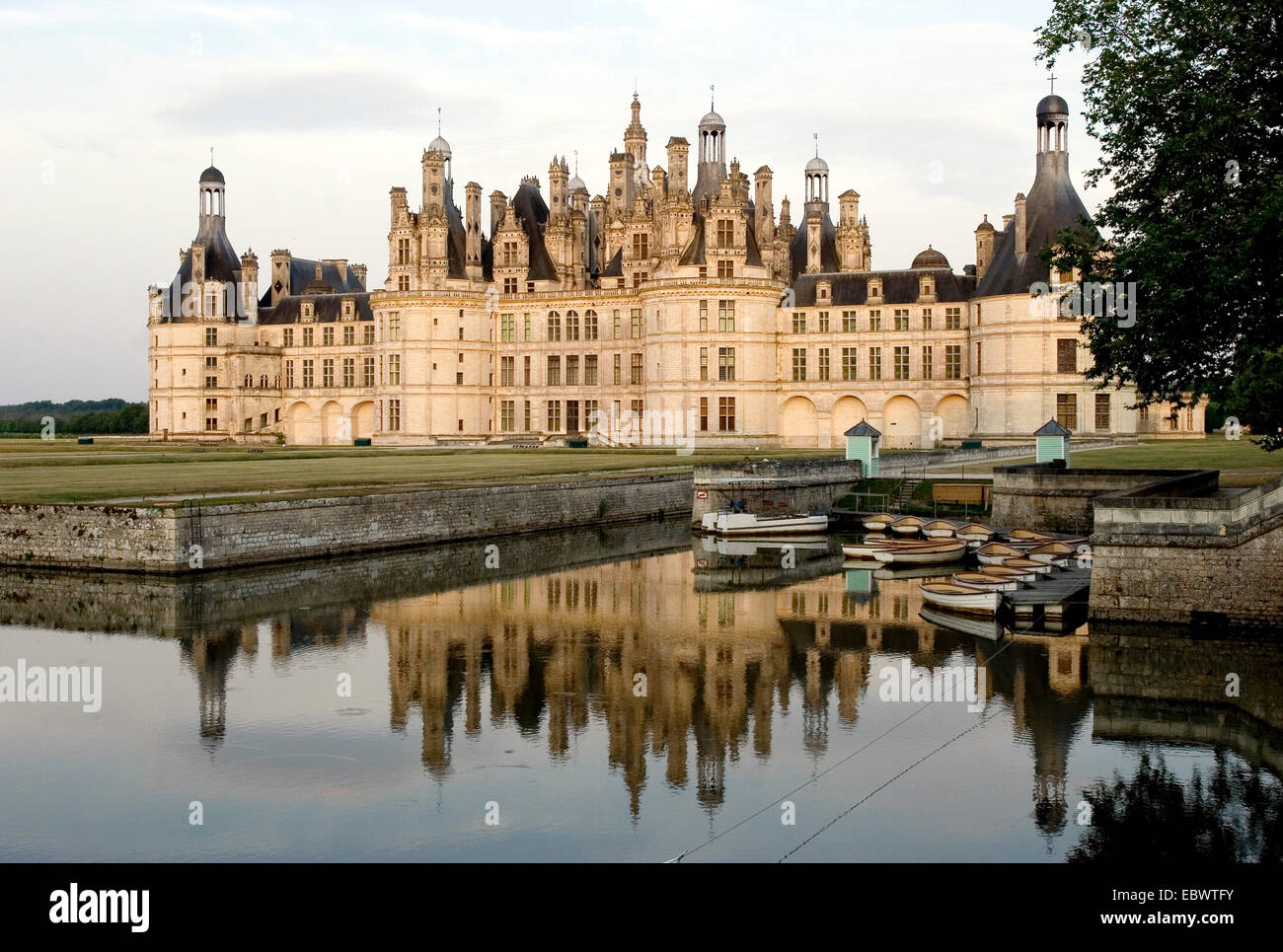 Chateau Chambord, France Banque D'Images