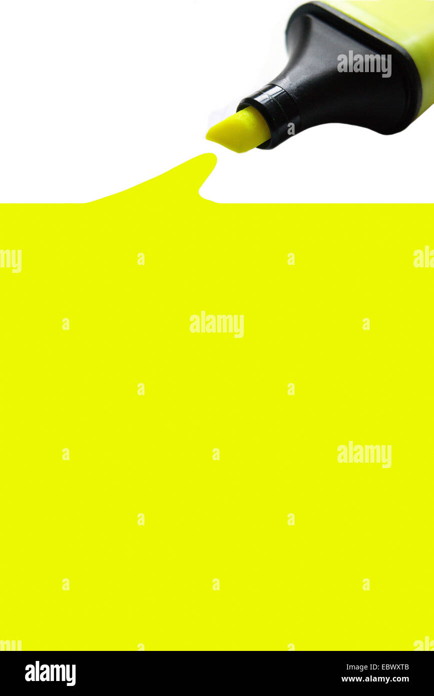 Bloc-notes avec stylo lumière Banque D'Images