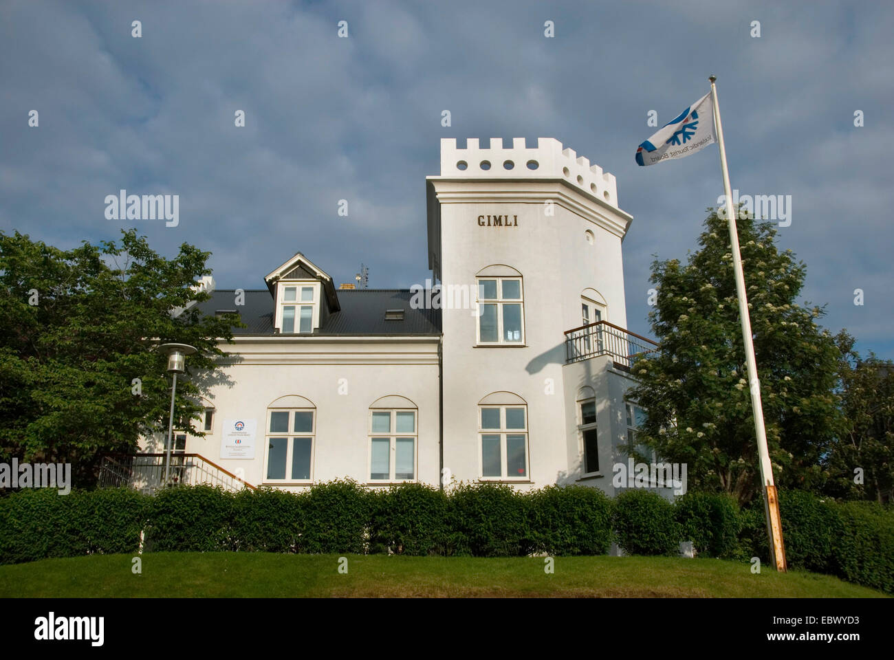 Gimil-maison à partir de 1905, l'office de tourisme islandais, Islande, Reykjavik Banque D'Images