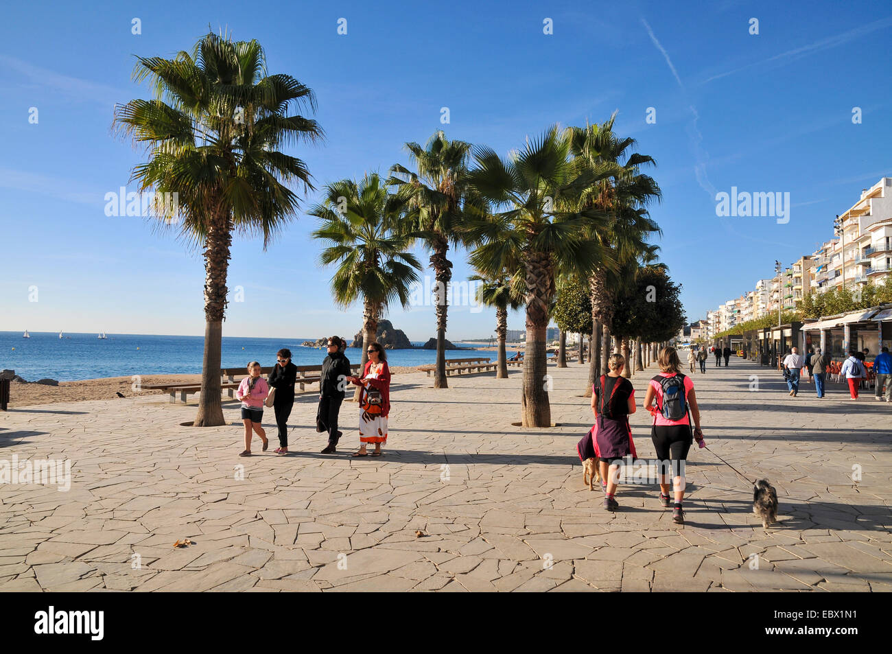 Lloret de Mar, Costa Brava, Espagne Banque D'Images