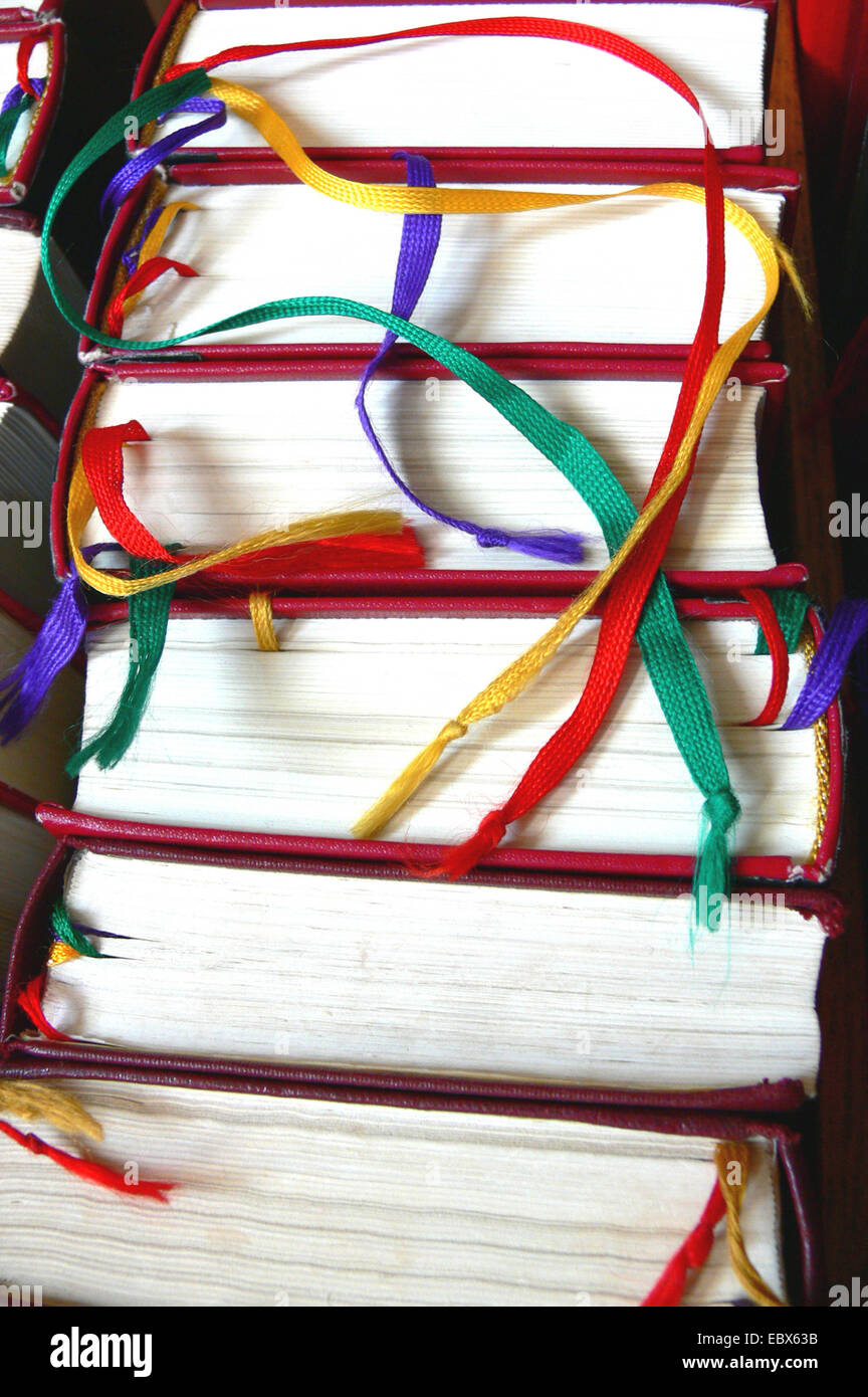 livres de chansons Banque D'Images