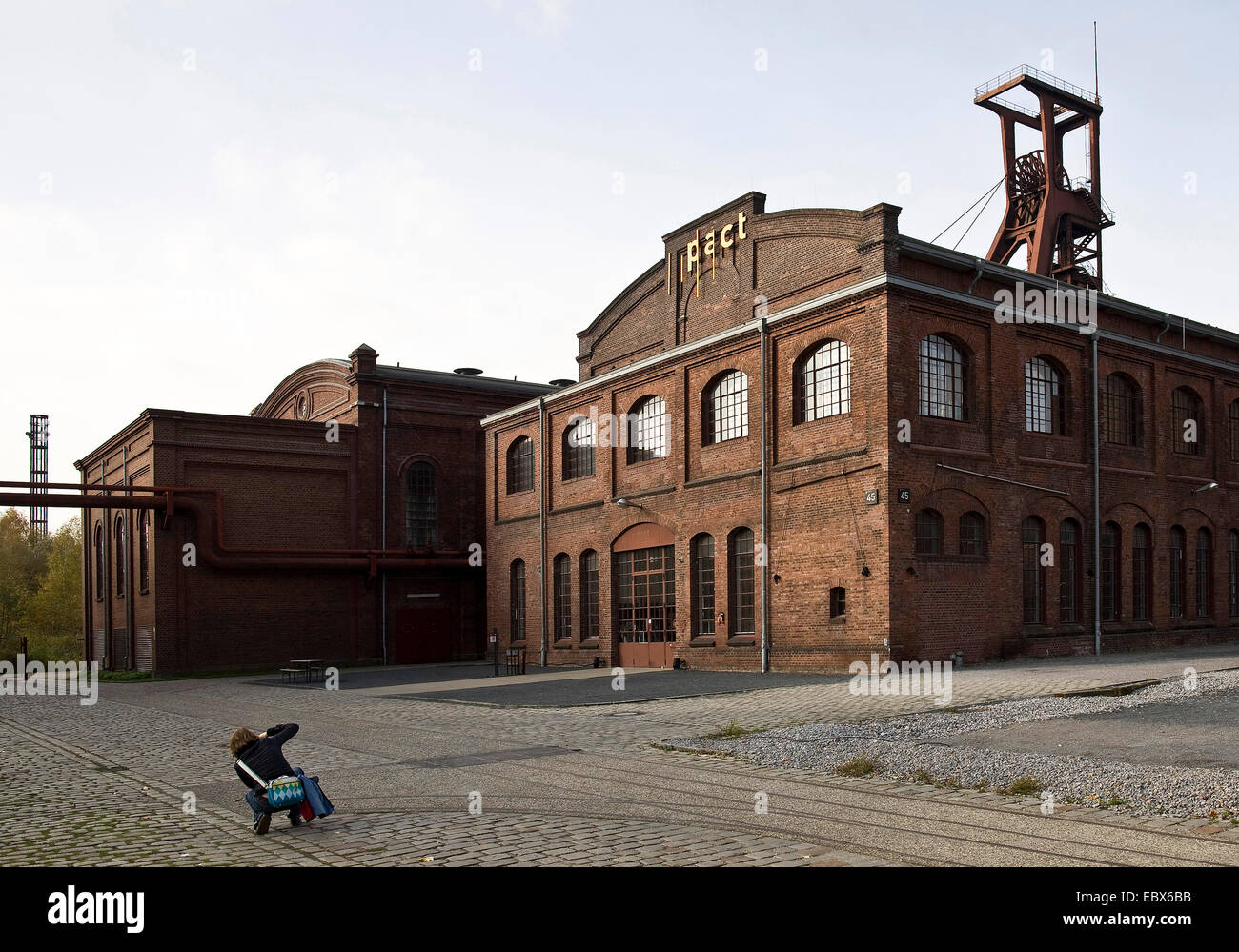 PACT Zollverein Choreographisches, Performing Arts Center NRW Tanzlandschaft Ruhr, Allemagne, Rhénanie du Nord-Westphalie, région de la Ruhr, à Essen Banque D'Images