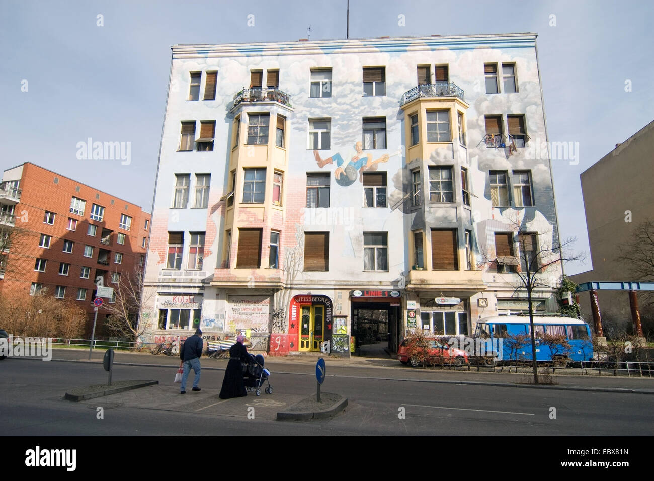 Hôtel particulier pêle-mêle situation, l'Allemagne, Berlin Banque D'Images