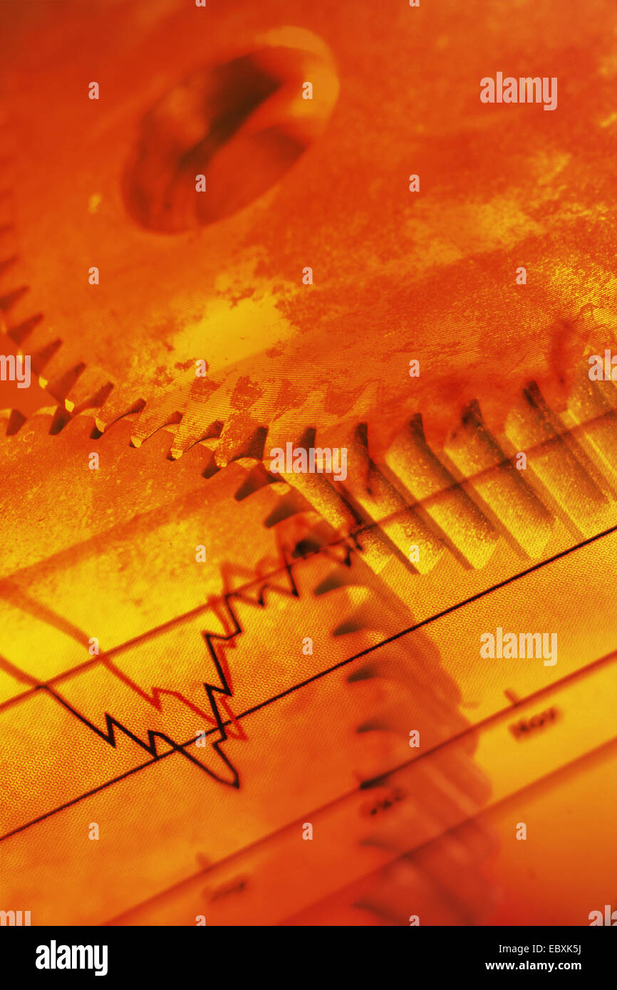 roue dentée Banque D'Images