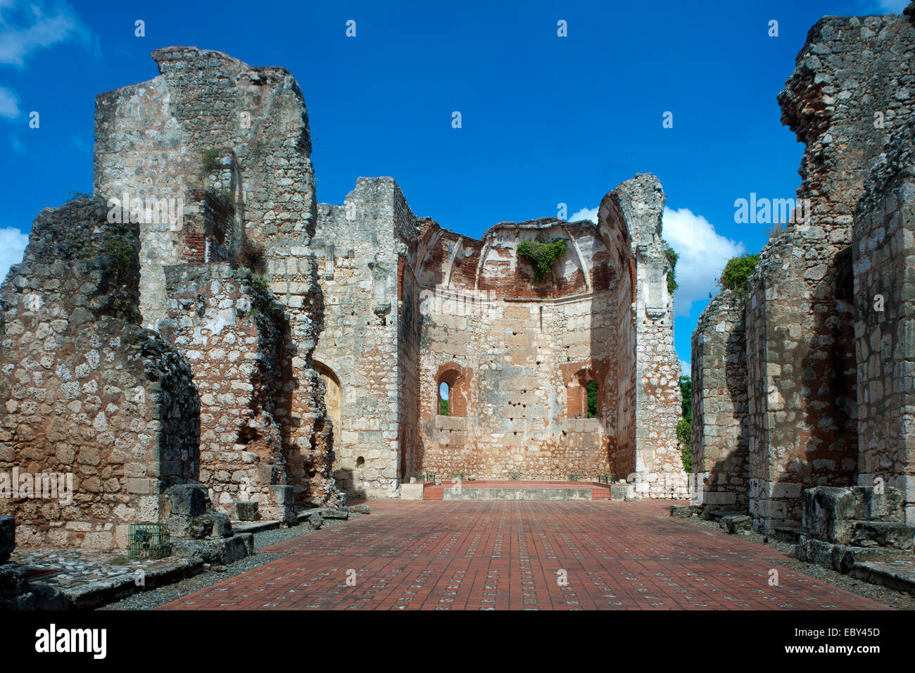 Dominikanische Republik, Santo Domingo, Kloster San Francisco (Convento San Francisco), le premier monastère dans le Nouveau Monde. Banque D'Images