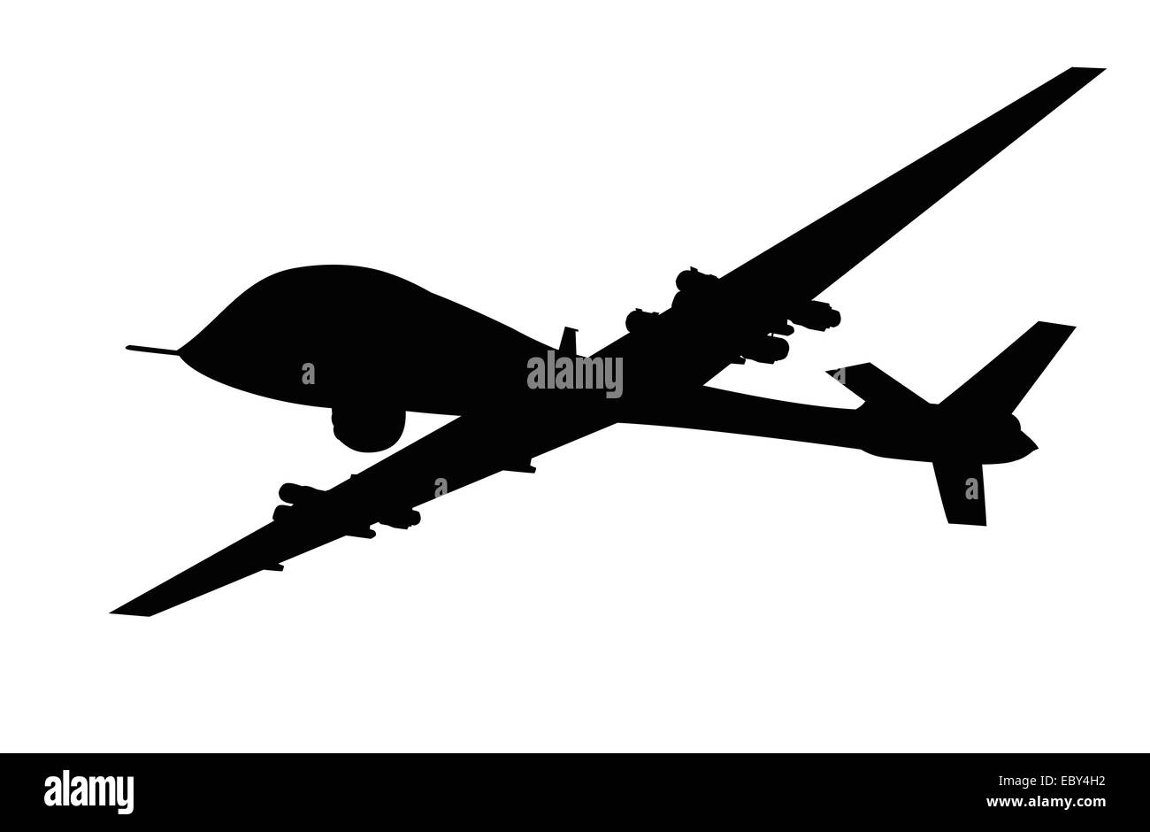 Uav drone military Banque d'images noir et blanc - Alamy
