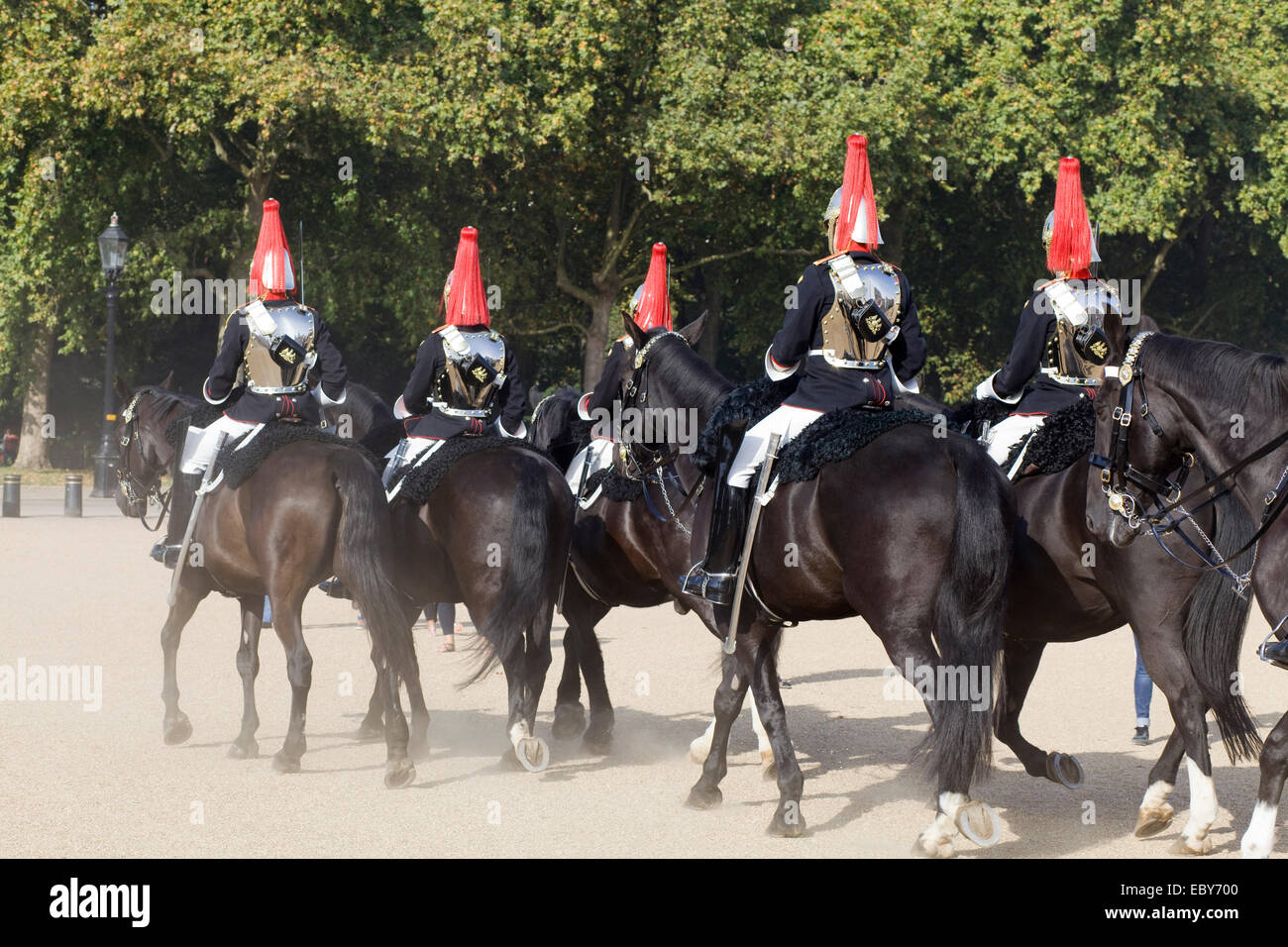 Calvaire à ménage Horseguards Parade Londres Angleterre Banque D'Images