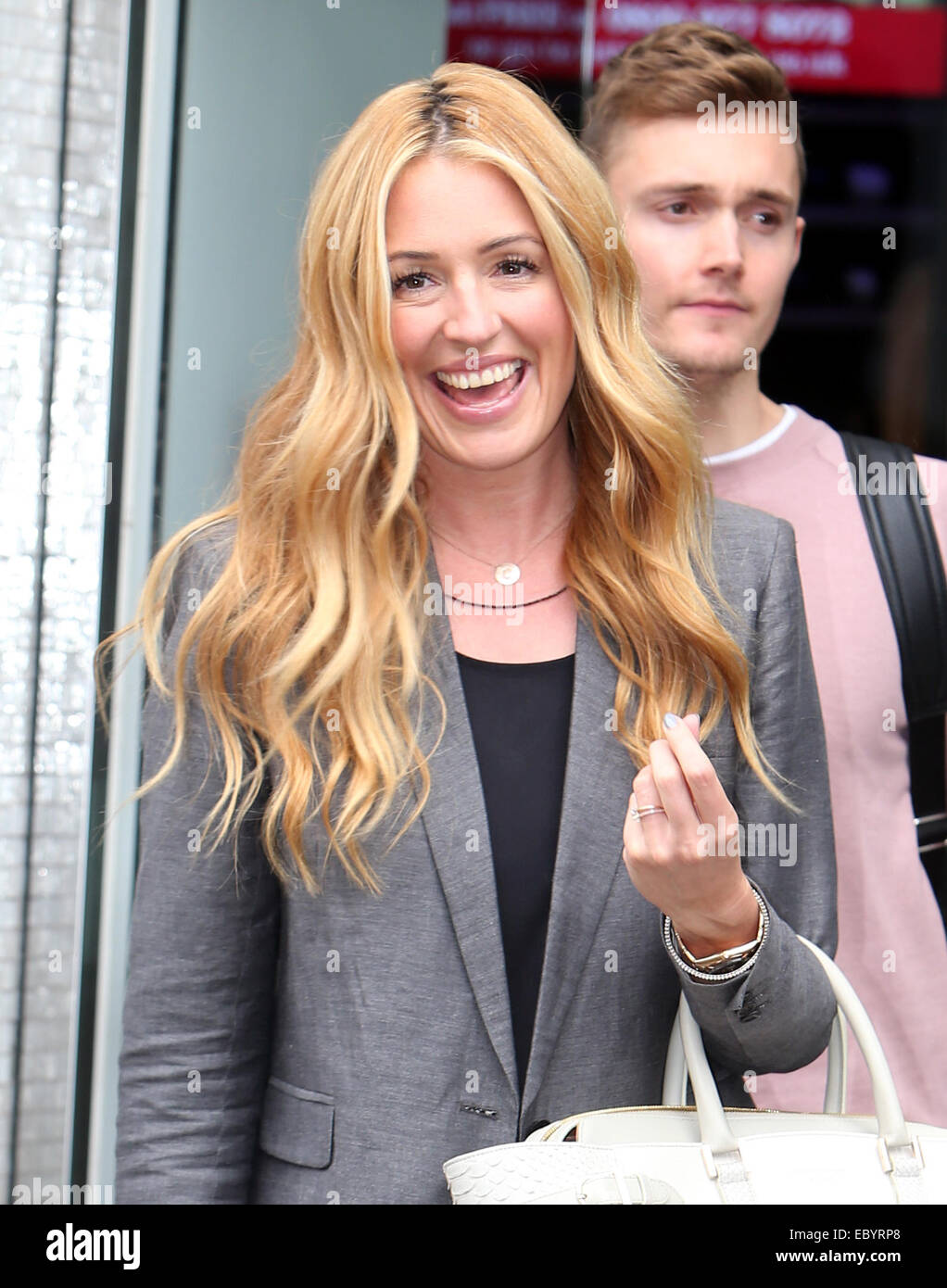 Cat Deeley hors studios ITV aujourd'hui comprend : Cat Deeley Où : London, Royaume-Uni Quand : 03 Juin 2014 Banque D'Images