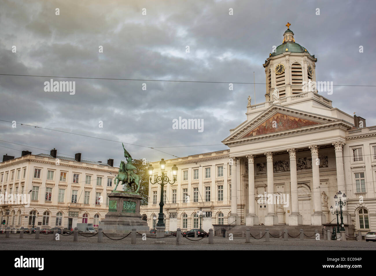 Bruxelles, Belgique à l'église St Jacques et Godefroid de Bouillon