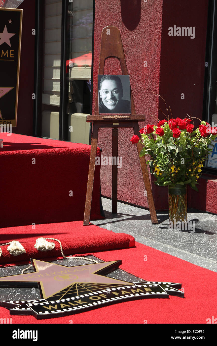 Luther Vandross honoré avec étoile sur le Hollywood Walk of Fame en vedette : Atmosphère Où : Hollywood, California, United States Quand : 03 Juin 2014 Banque D'Images