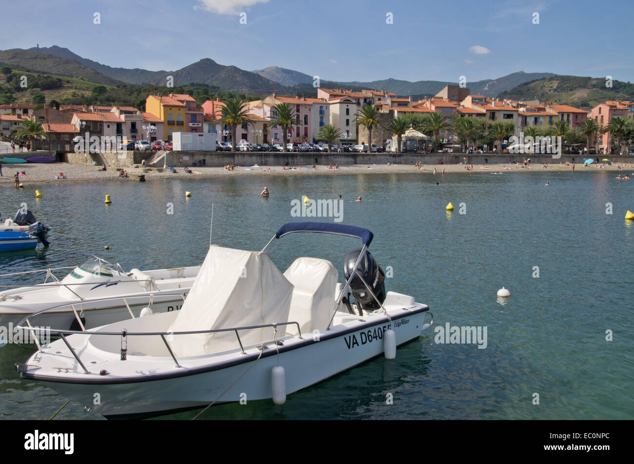 Le port de Collioure Banque D'Images