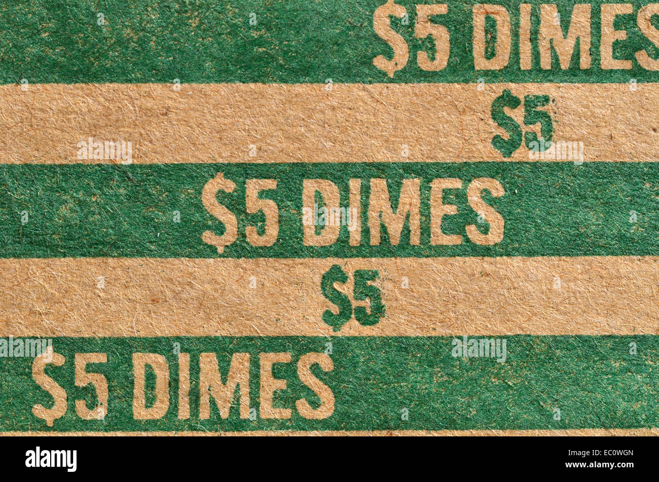 Gros plan d'une macro d'une pièce de papier rouleau tube pour l'arrière-plan ou l'espace de copie. Banque D'Images