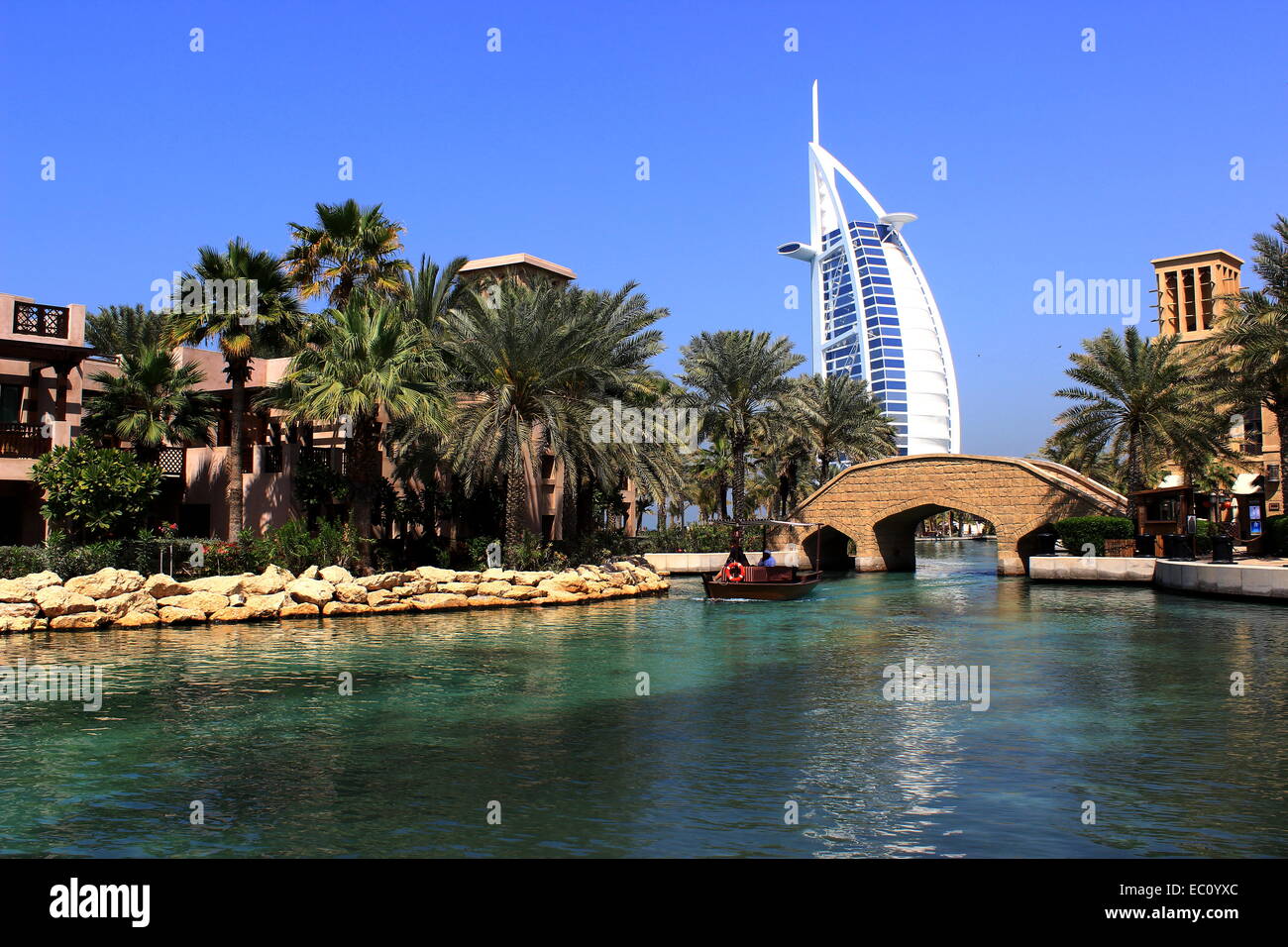 Madinat Jumeirah à Dubai Banque D'Images