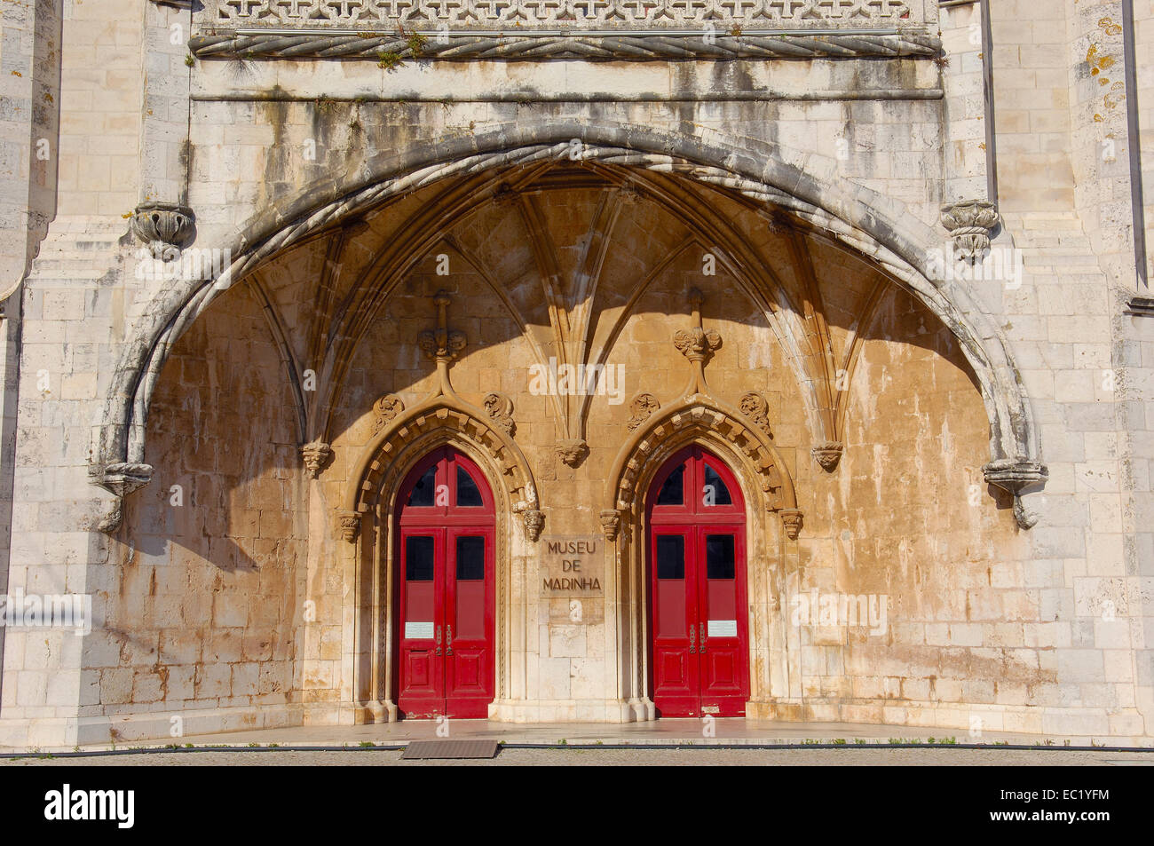Museu de Marinha 'Naval Museum', le Mosteiro dos Jeronimos, Monastère des Hiéronymites, de l'UNESCO World Heritage Site, Belem Banque D'Images