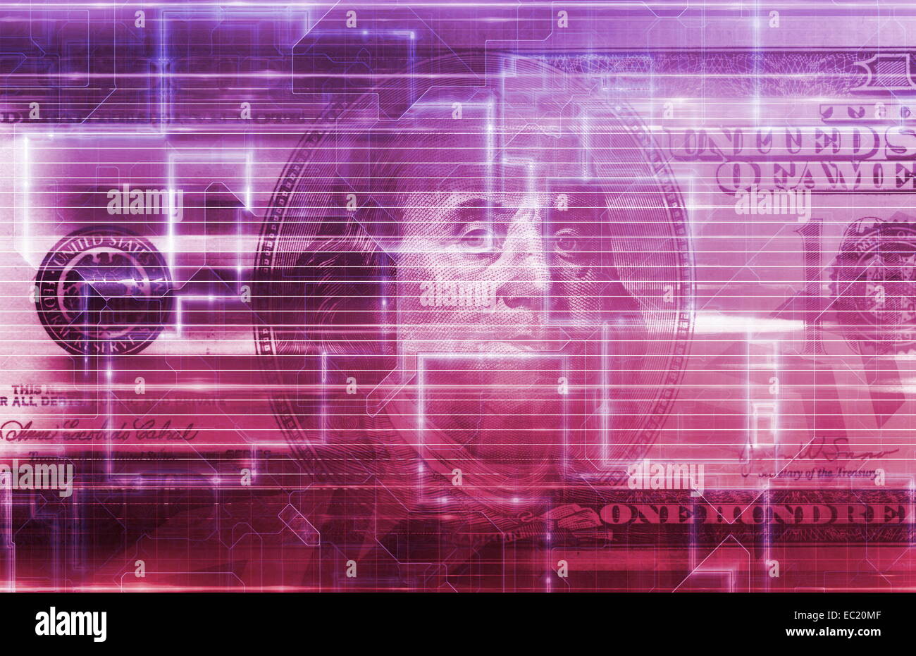 Services bancaires mobiles et numériques en ligne comme un concept Banque D'Images