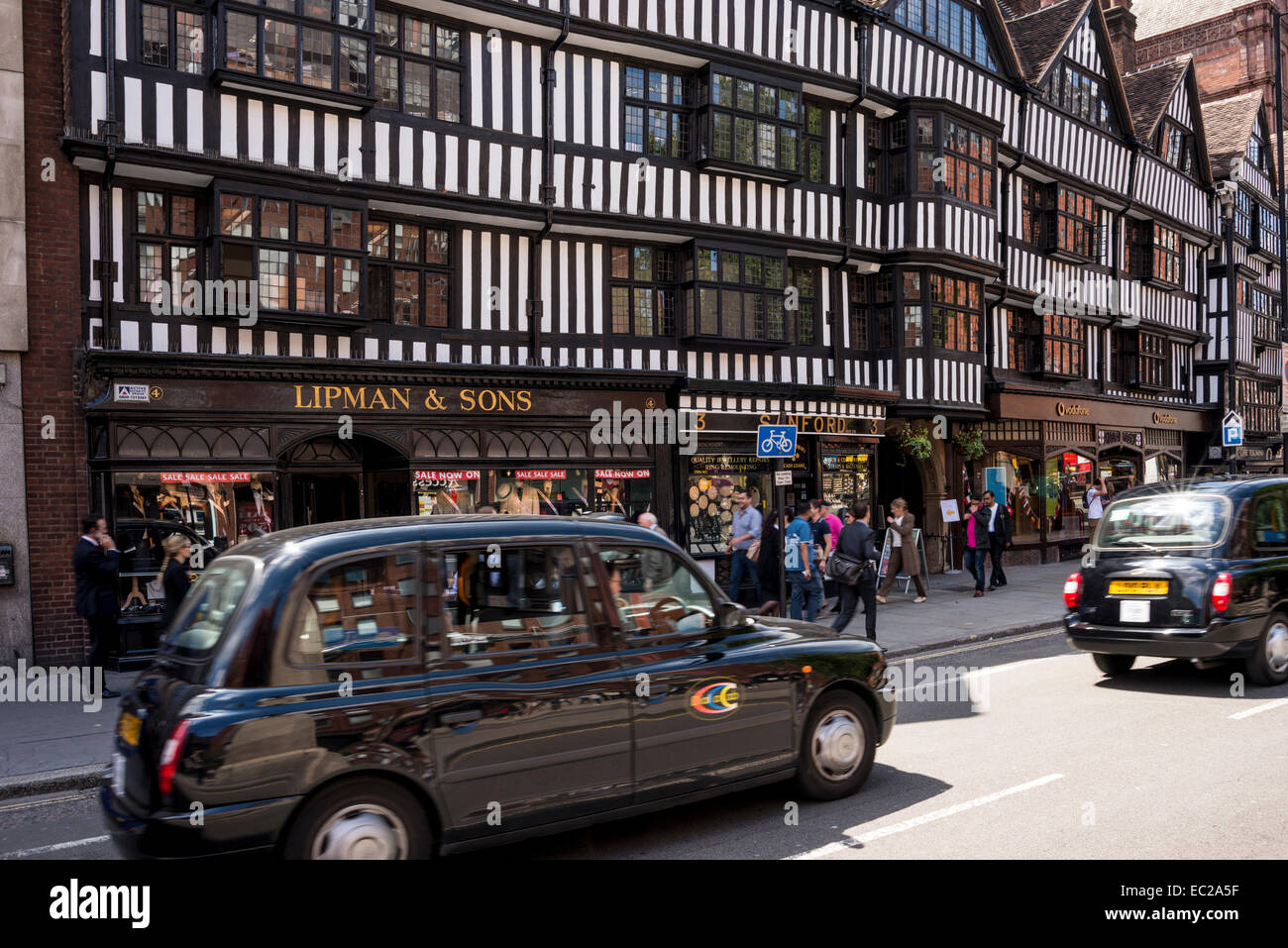 Staple Inn de High Holborn, Londres Banque D'Images