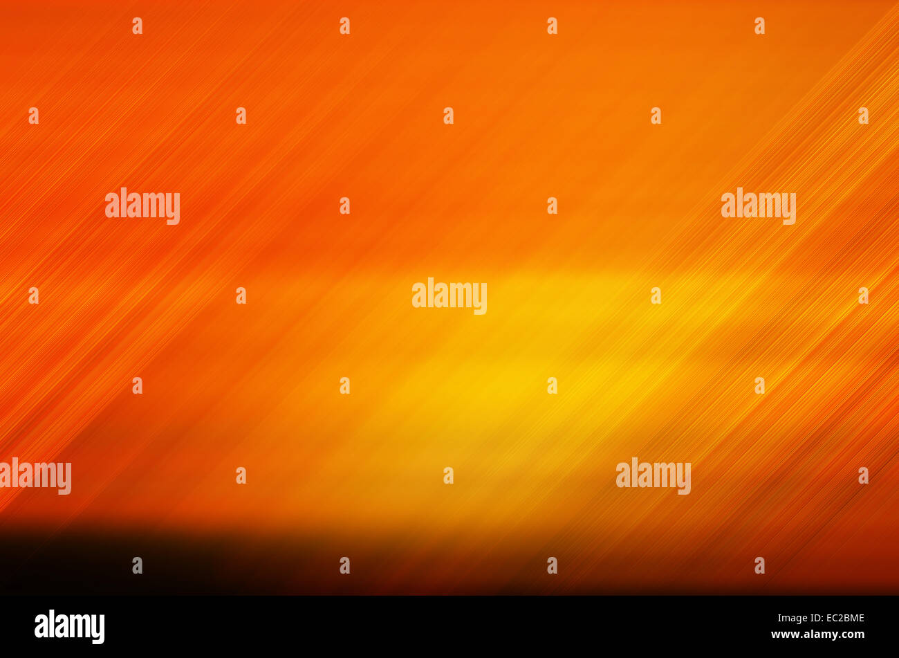 Résumé fond de couleur orange avec le motion blur Banque D'Images
