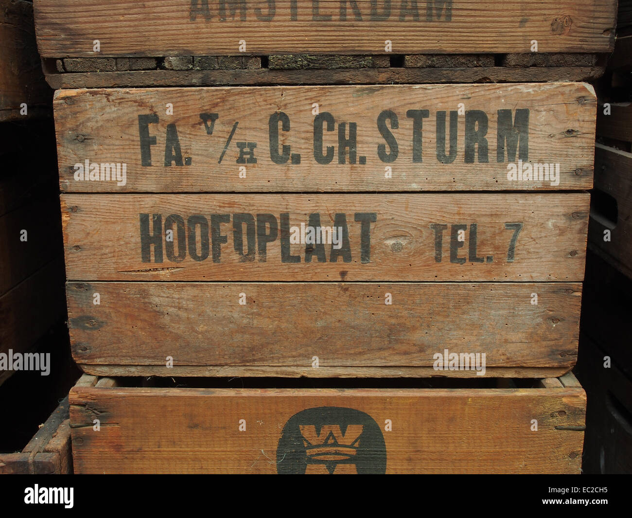 Fa vh C Ch Sturm Hoofdplaat bier krat, foto 1 Banque D'Images