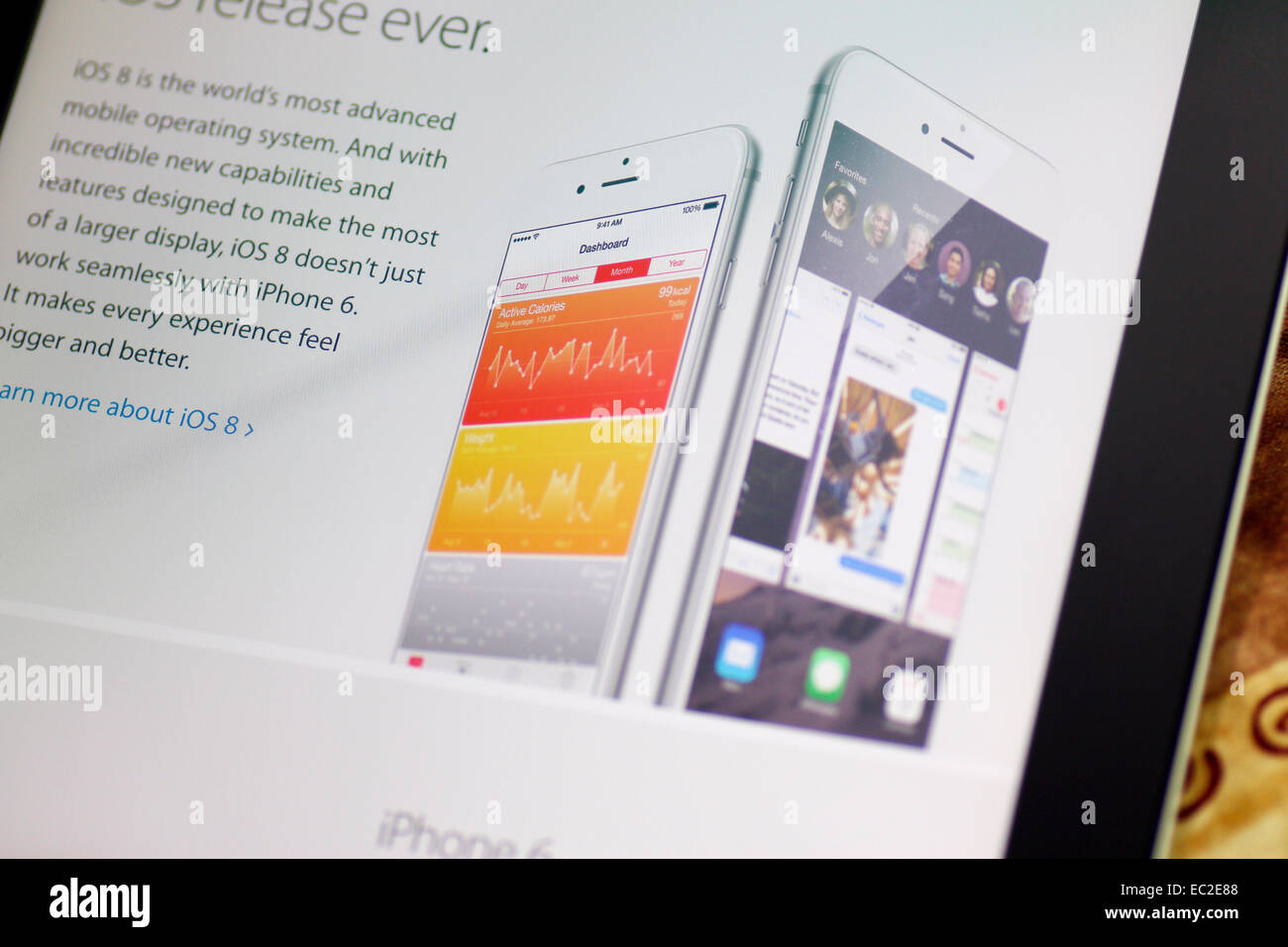 iPhone 6 Banque D'Images