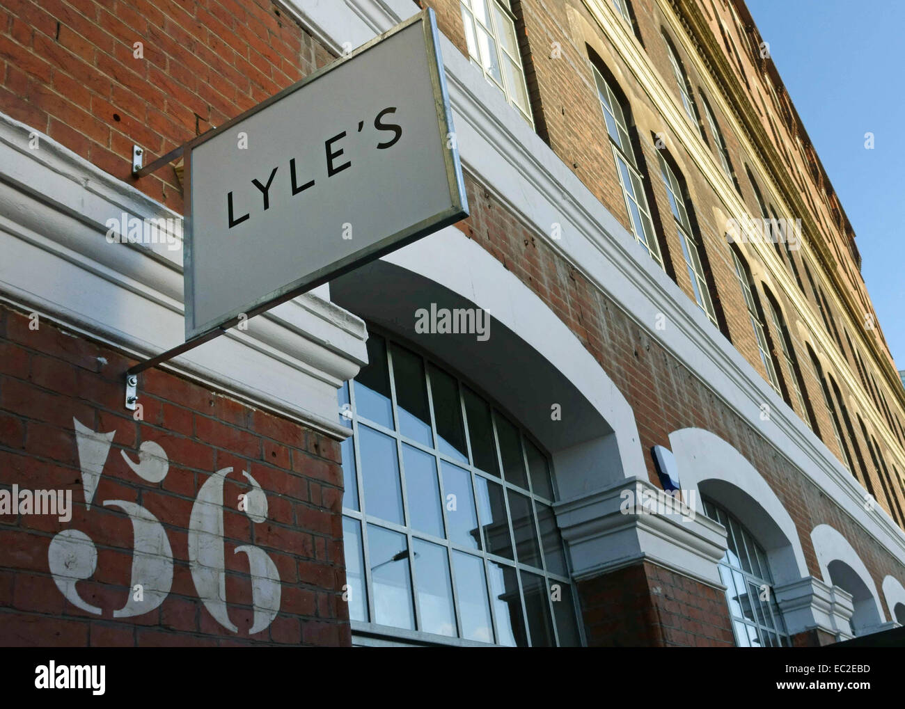 Lyle's British food, Shoreditch, London Banque D'Images