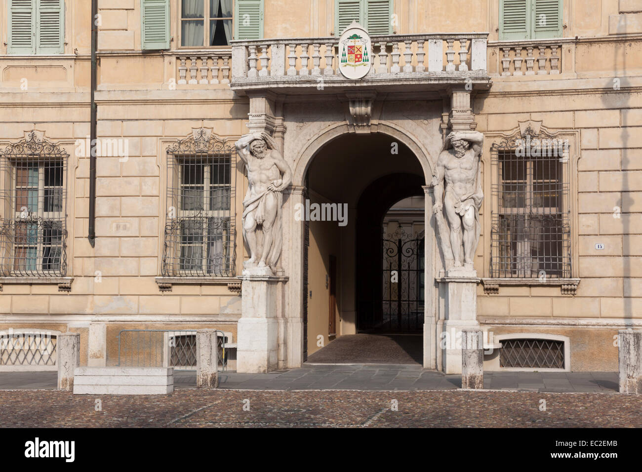 Castiglioni palace, place Sordello, Mantoue, Lombardie, Italie Banque D'Images