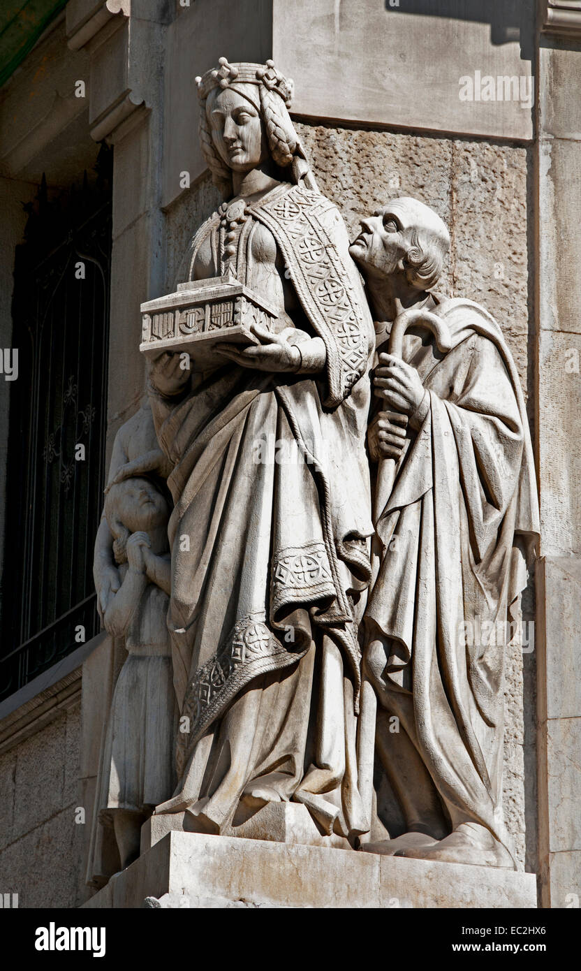 Isabelle I Isabel Ysabel 1451 - 1504 ( aussi connu sous le nom de Isabelle la Catholique) Espagnol Espagne Banque D'Images