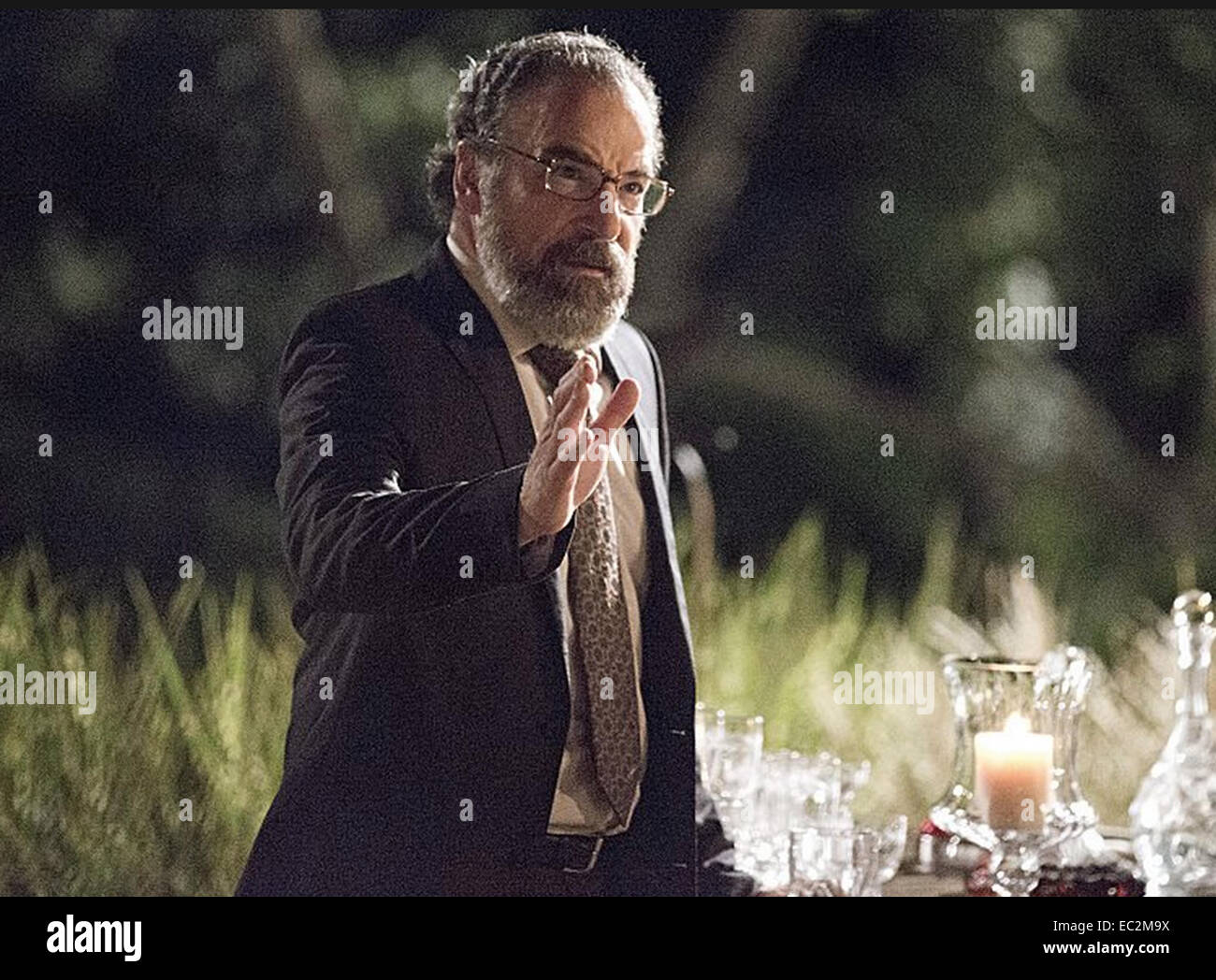Fox TV 21 PATRIE/Keshet Media Group séries télé avec Mandy Patinkin Banque D'Images