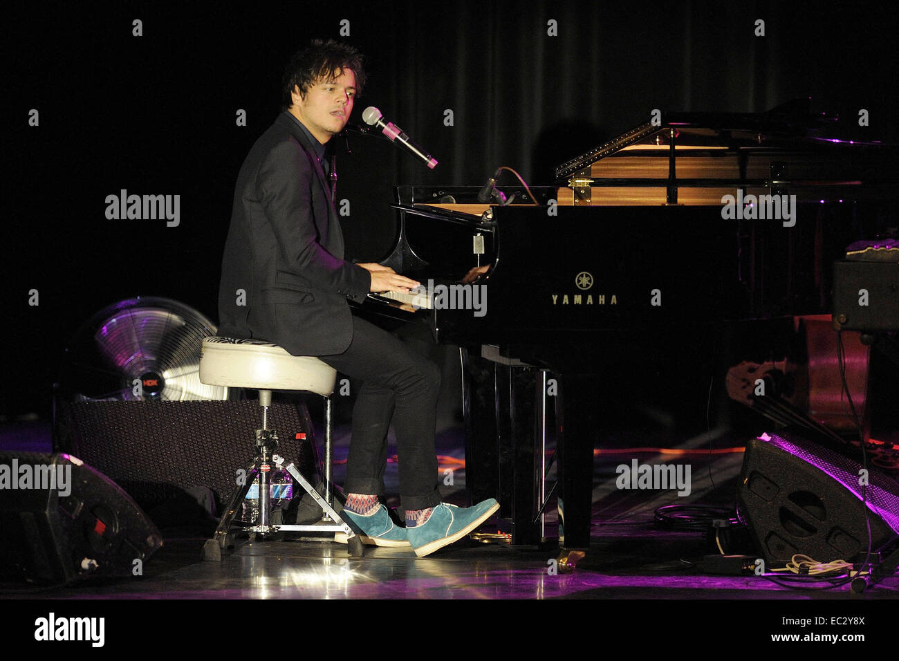 Jamie Cullum effectue au Queen Elizabeth Theatre. Avec : Jamie Cullum Où : Toronto, Canada Quand : 05 Juin 2014 Banque D'Images