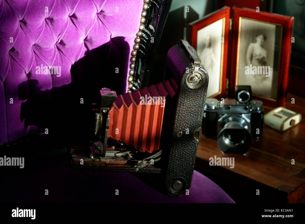 Appareil photo ancien Banque D'Images