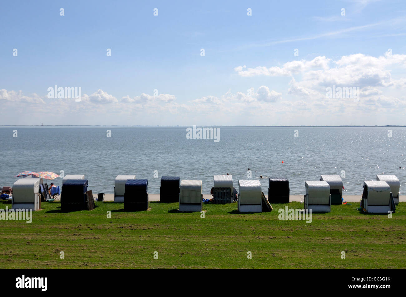 Lido, Wilhelmshaven, Allemagne Banque D'Images