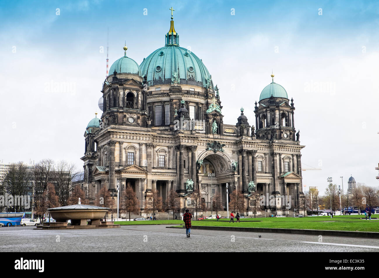 La Cathédrale de Berlin, Berliner Dom, Banque D'Images