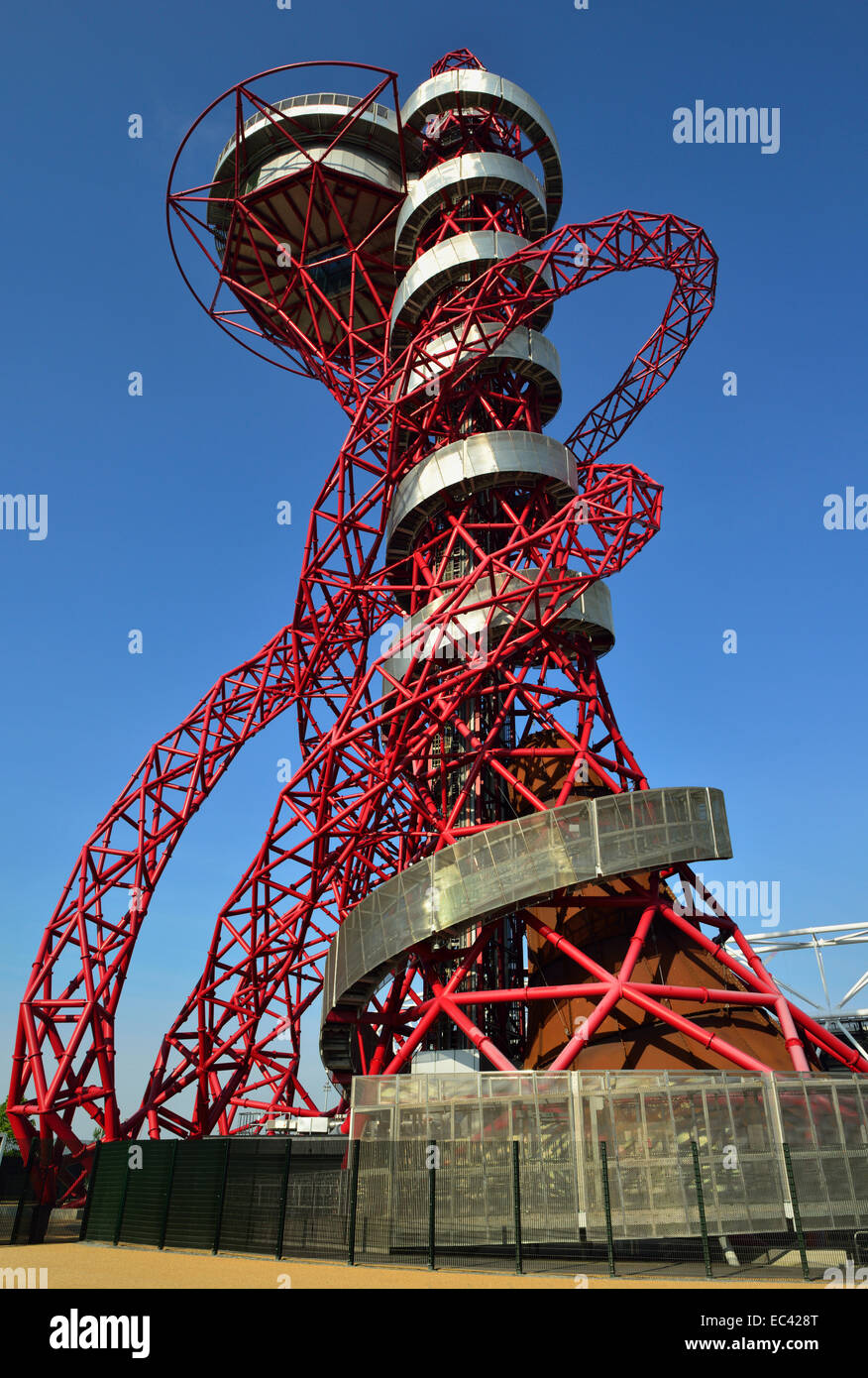 ArcelorMittal Orbit, Queen Elizabeth Olympic Park, London E20, Royaume-Uni Banque D'Images