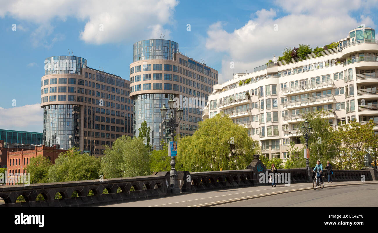Vivant à Berlin Banque D'Images