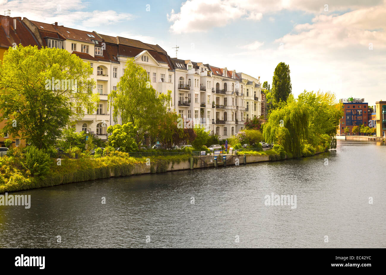 Vivant à Berlin Banque D'Images