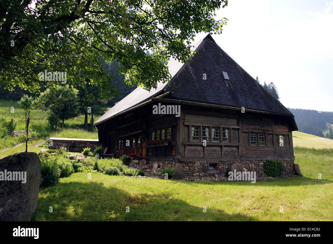 Maison de la Forêt-Noire Banque D'Images