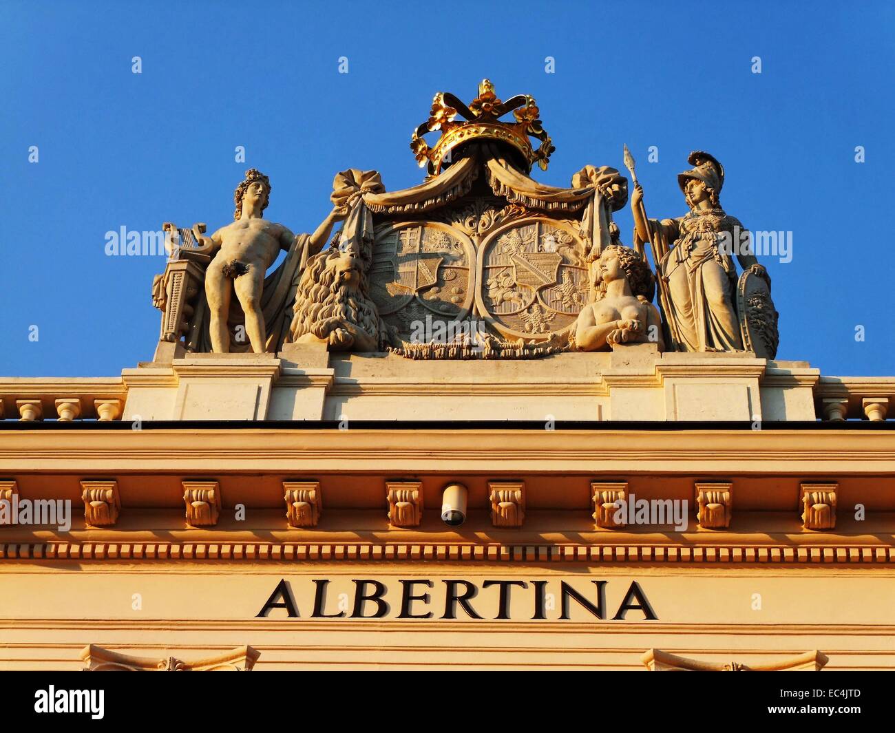 L'Albertina à Vienne, 1er arrondissement Banque D'Images