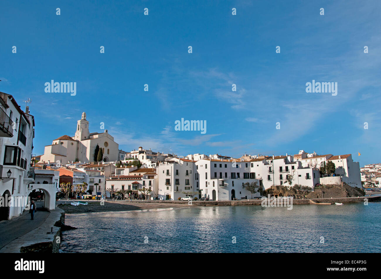 Cadaques Espagne Costa Brava village de pêcheurs espagnol Banque D'Images