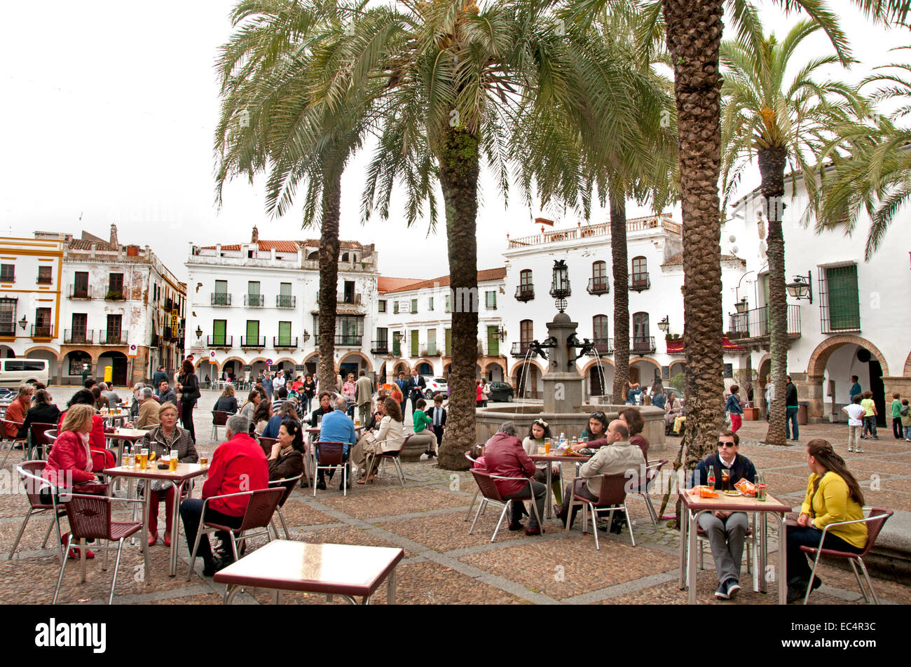 Plaza Grande. 16e siècle Zafra (Badajoz). Espagnol Espagne Banque D'Images