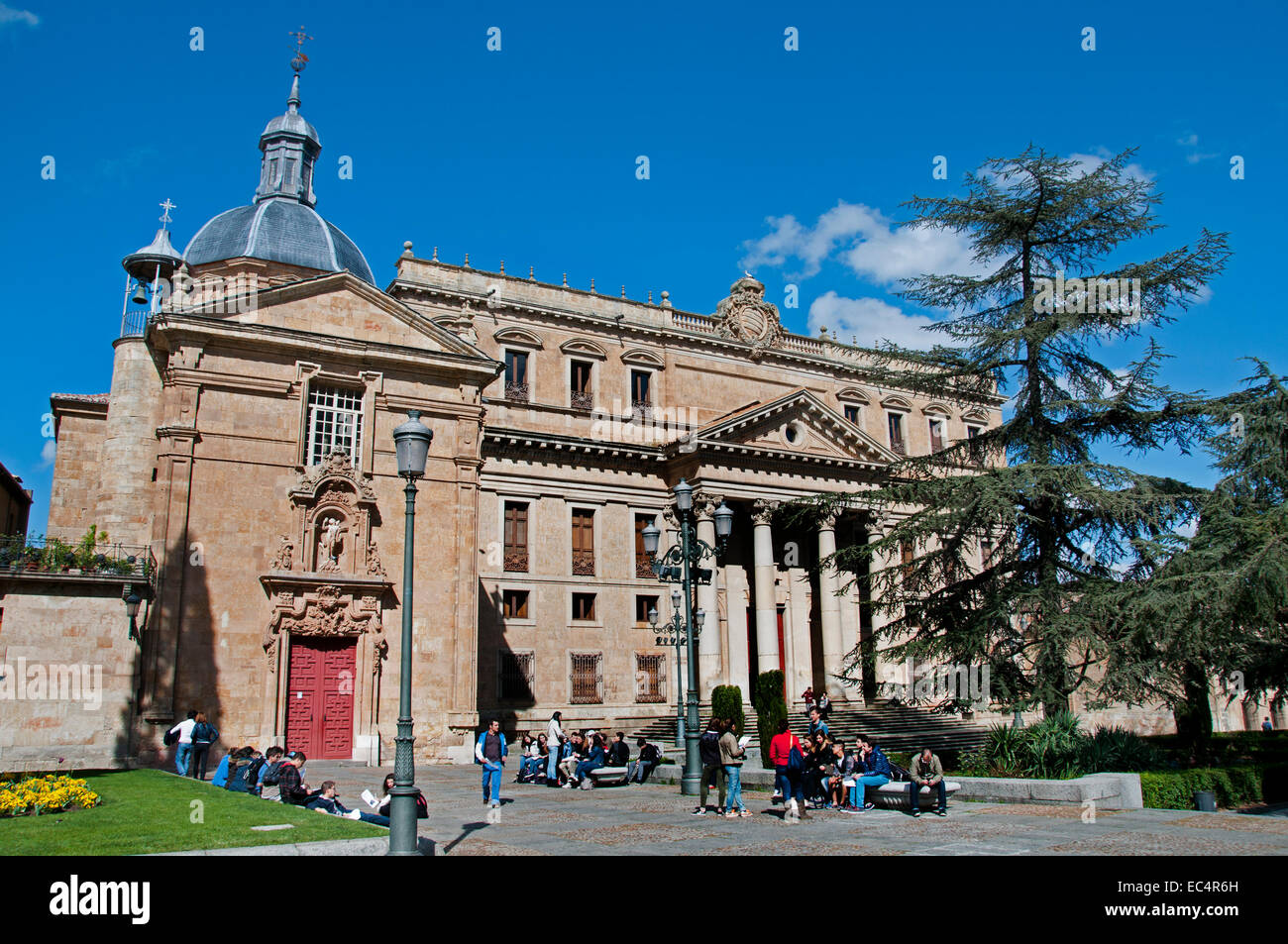 Plaza de Ananya ( Université de Salamanque Castille et Léon ) Espagne Espagnol Banque D'Images