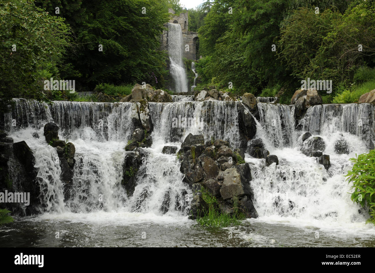 Jeux d'eau Kassel Banque D'Images